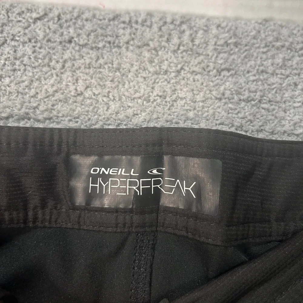 O'Neill Board Shorts Hyperfreak 34 Black Surf Core Gorpcore Performance Swim